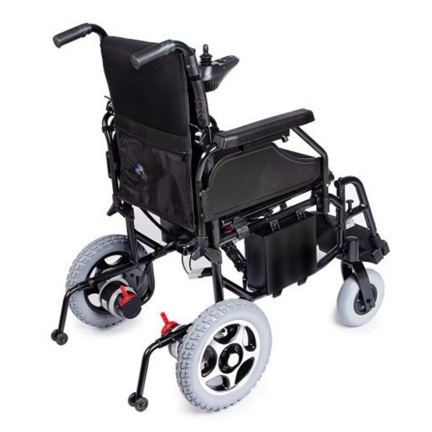 Kiralık Standart Akülü Tekerlekli Sandalye 2 Standart akülü sandalyenin ergonomik oturma minderi